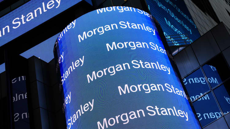 Morgan Stanley beats on both top and bottom lines