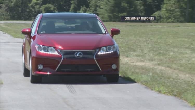 Lexus may be the most ticketed car
