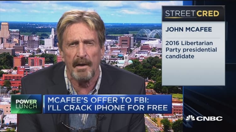 John McAfee: I can crack the iPhone