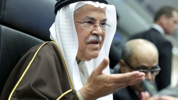 Saudi oil minister Al-Naimi: No concerns on oil demand