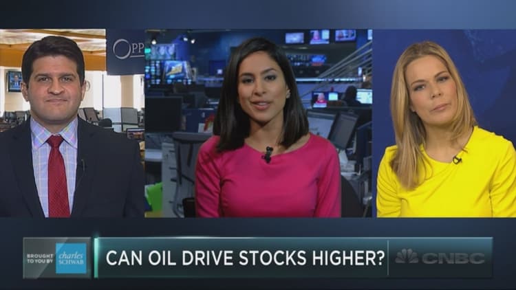 Will oil drive stocks higher?