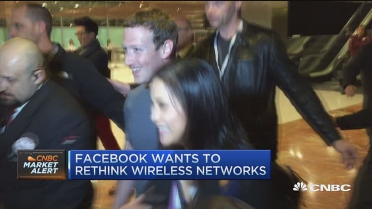 Facebook wants to rethink wireless networks