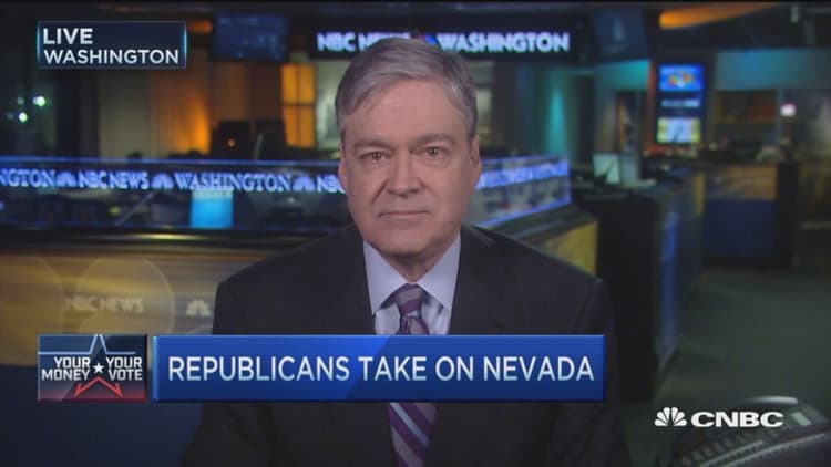 Trump leads poll as GOP takes on Nevada