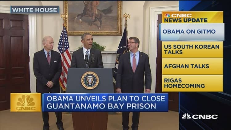 CNBC update: Obama looks to close Gitmo
