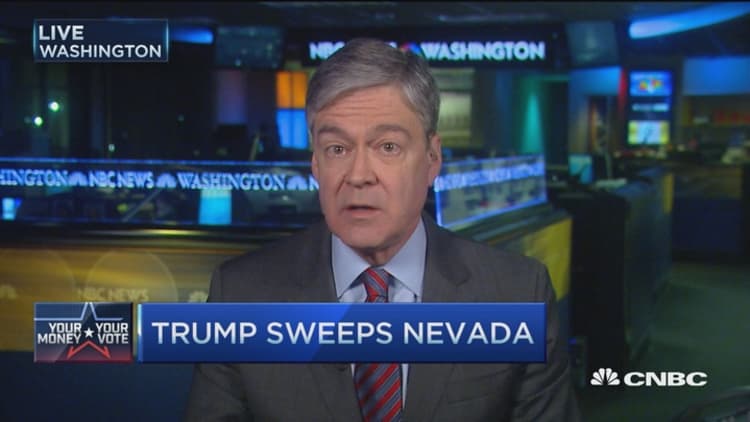 Trump sweeps Nevada