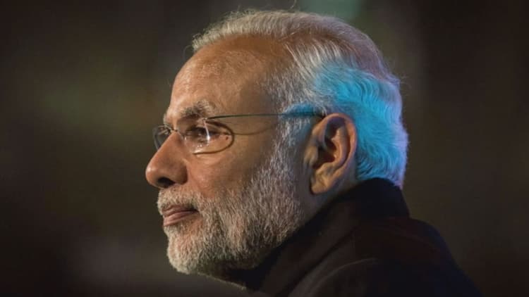 Modi lays low during unrest in India