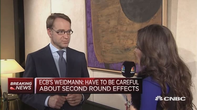 Profits of banks is not target for us: Weidmann