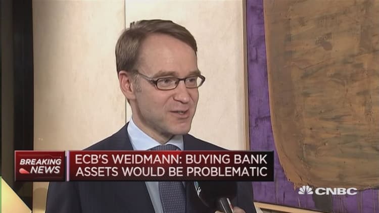 Central banks don’t have miracle medicines: Weidmann