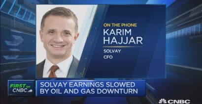 Oil downturn pressures Solvay earnings