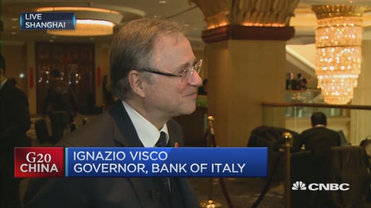 We will use all the tools we have: ECB's Visco