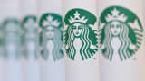 A collection of venti sized Starbucks cups. A collection of venti sized Starbucks take away cups on February 18, 2016 in London, England. Yesterday Action on Sugar announced the results of tests on 131 hot drinks which showed that some contained over 20 teaspoons of sugar. The NHS recommends a daily intake of seven teaspoons of sugar.
