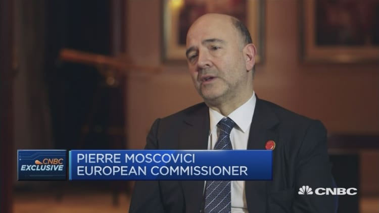 Now it's up to the British voters: EU's Moscovici