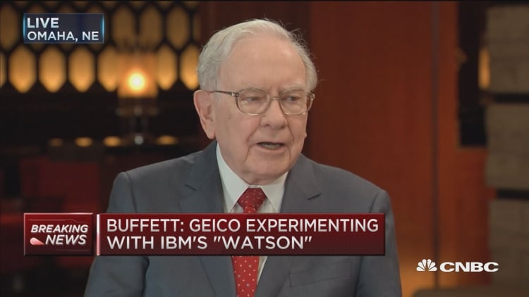 Buffett: Our job is to educate 'Watson'