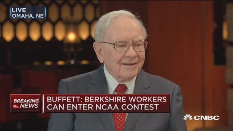 Buffett's 'ultimate' $1M bracket