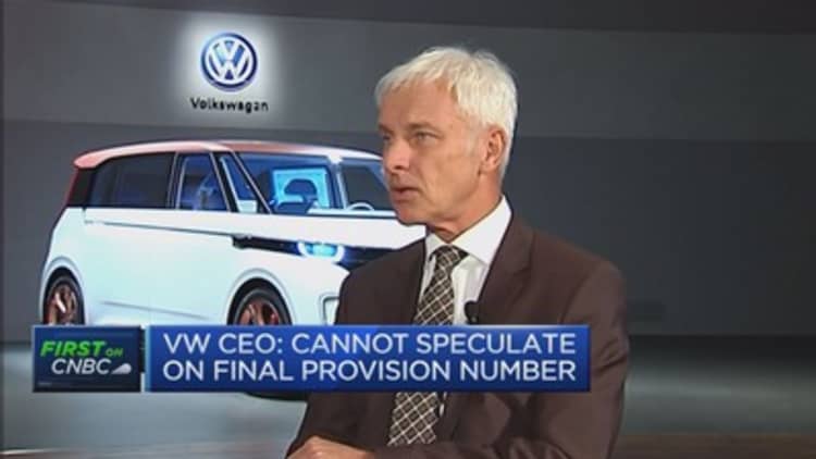 VW is a healthy firm financially: CEO