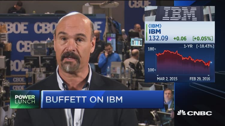Najarian: Buffett should take a hard look at IBM