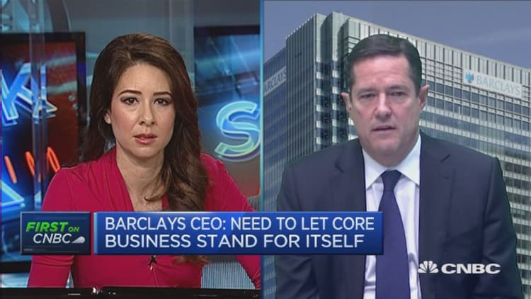 Barclays comfortable with energy exposure: CEO