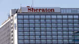 The hotel Sheraton in Brussels, Belgium.