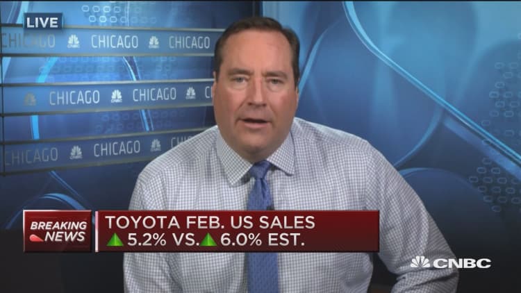 Toyota US sales up 5.2% in February