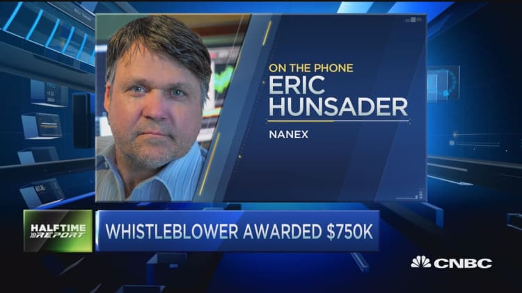 Whistleblower awarded $750K 