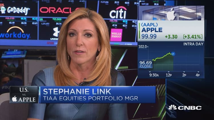 Stephanie Link on Apple
