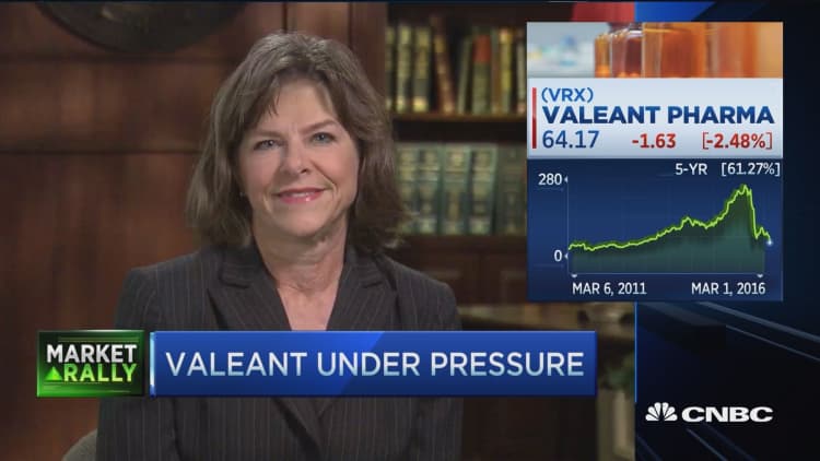 Valeant cancels call with sell-side analysts