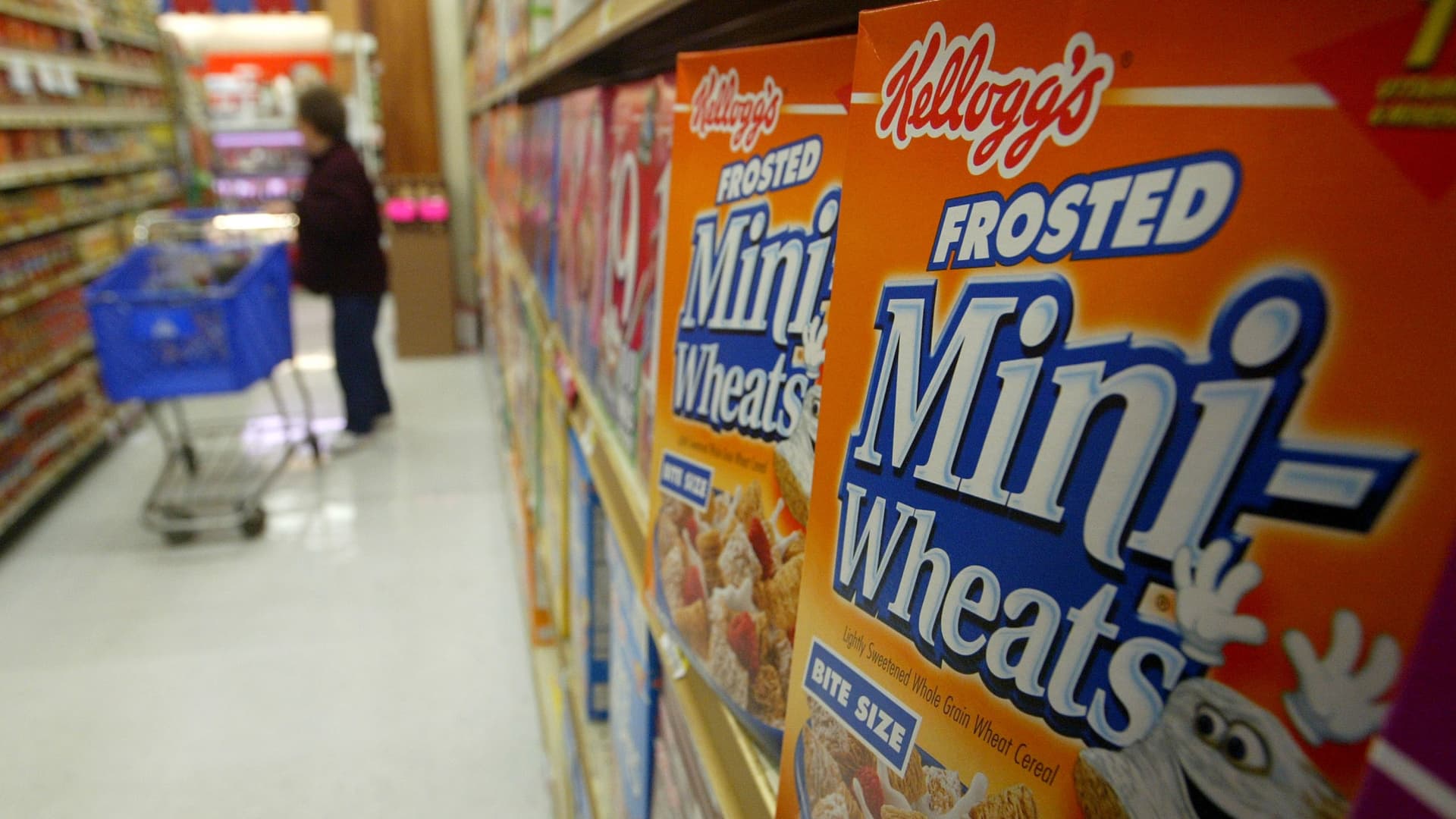 Kellogg shares jump on plans to separate into three companies – CNBC