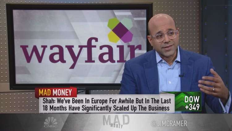 Wayfair extends to Europe, says 'customers coming back'