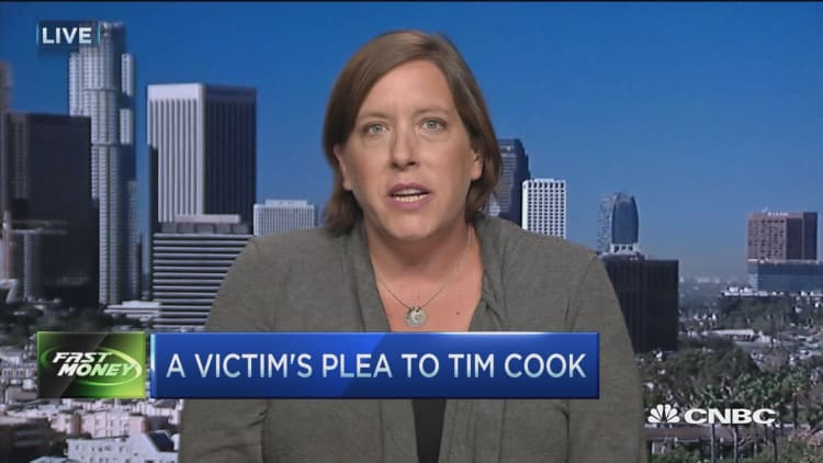 A victim's plea to Tim Cook