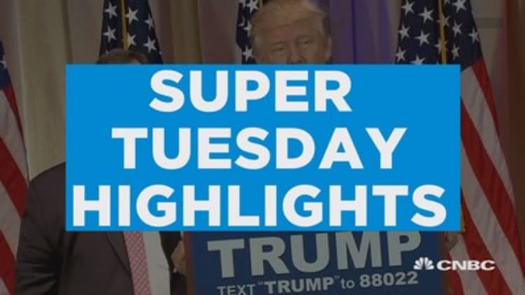 Super Tuesday in under three minutes