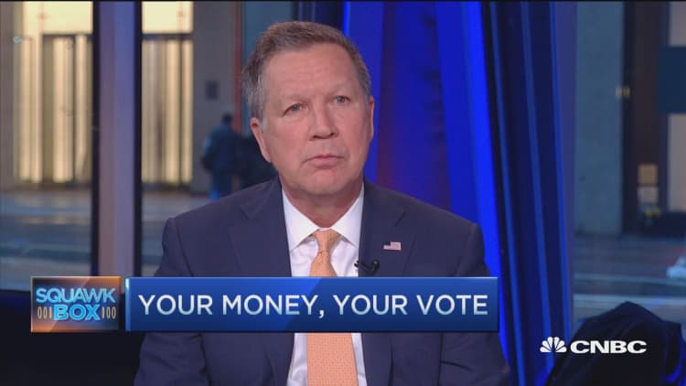 Gov. Kasich: People are starting to hear my message