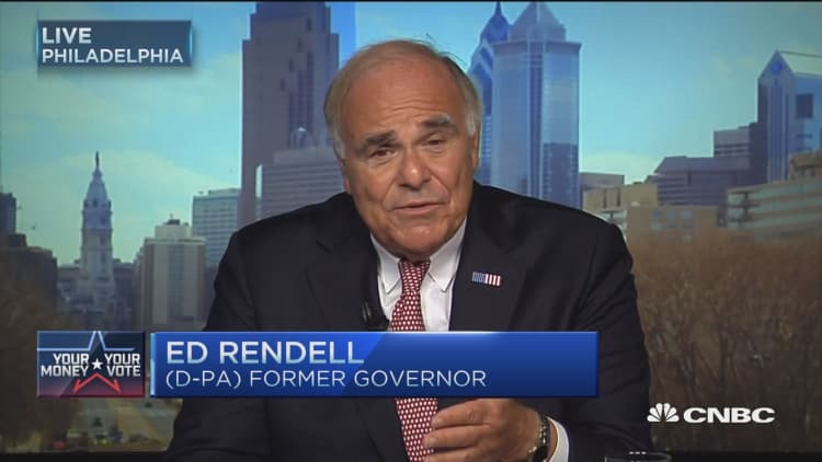 Ed Rendell: Good and bad news for Trump and Clinton