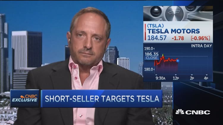 Citron's short-seller targets Tesla