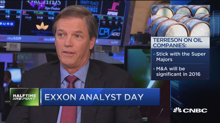 Terreson bets on oil super majors