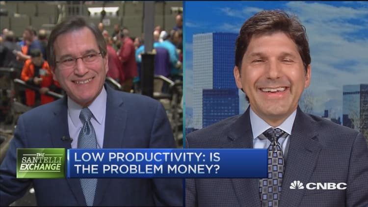 Santelli Exchange: Is it all about productivity?