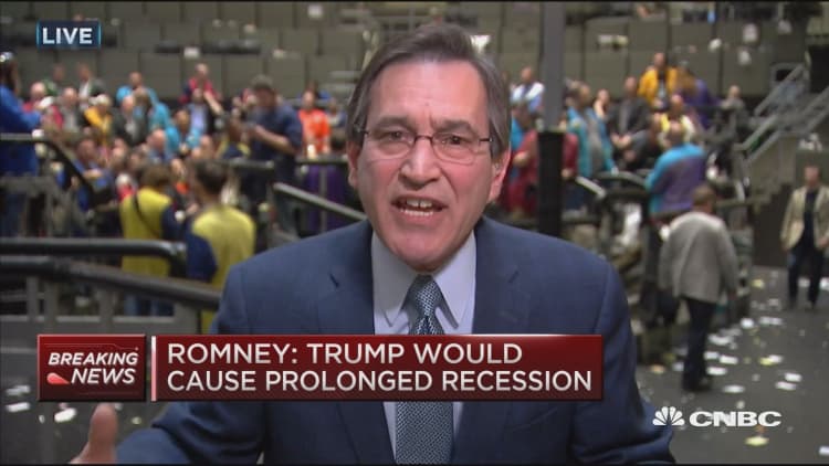 Santelli on Romney: Irony is only word I can think of