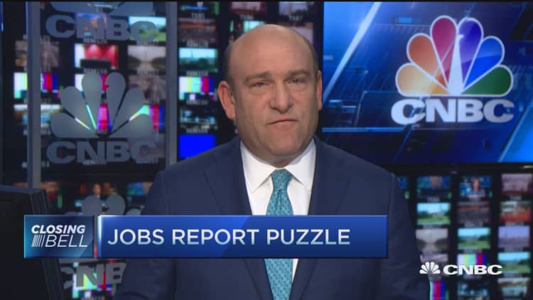 Jobs report puzzle