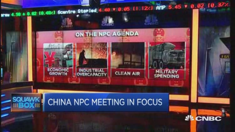 What's on the agenda for NPC meeting?