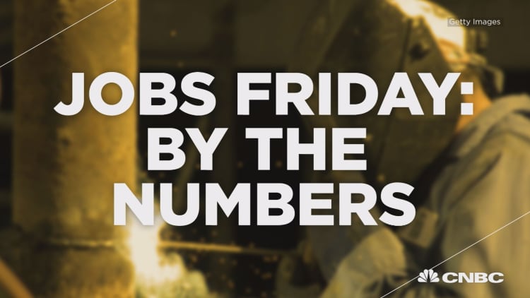 Three big numbers from a big jobs Friday