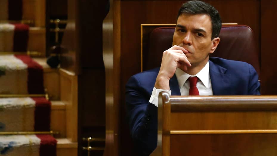 Spain's Pedro Sanchez calls cabinet meeting as possible election looms