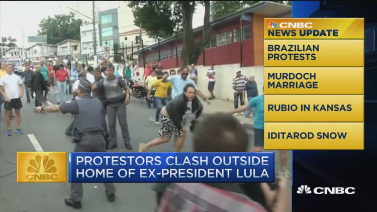 CNBC update: Brazilian protests 