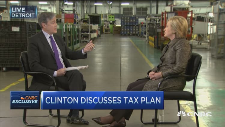 Hillary Clinton: Focused on bad behavior of small businesses 