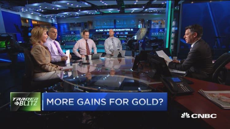 4 Stocks, 4 trades: UAL, DIS, YHOO & gold