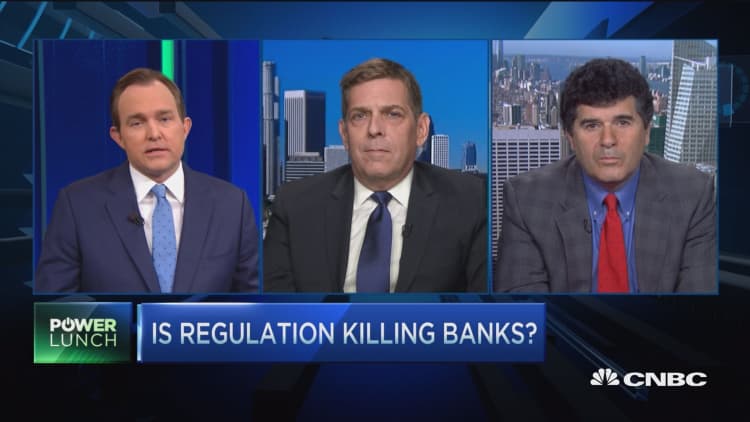 Regulation killing banks?
