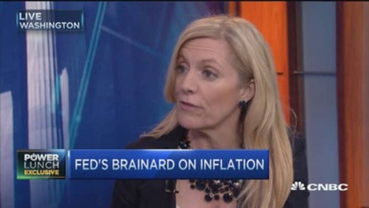 Lael Brainard: Inflation matters 
