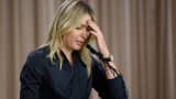 Tennis player Maria Sharapova addresses the media regarding a failed drug test at The LA Hotel Downtown on March 7, 2016 in Los Angeles, California