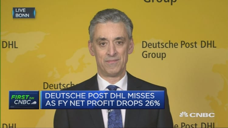 Heading in the right direction: Deutsche Post DHL CEO