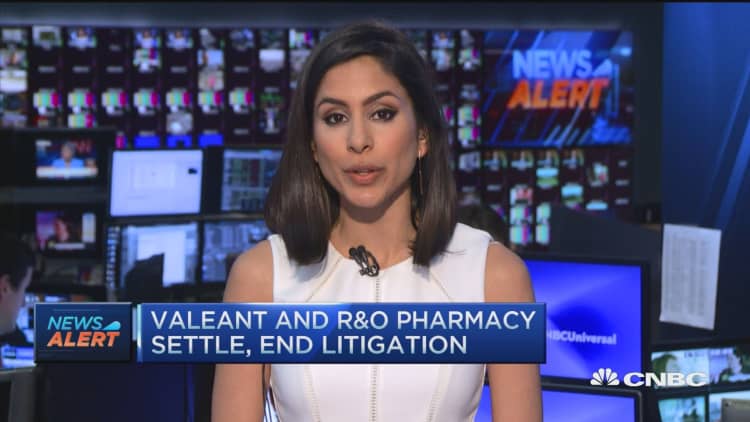 Valeant and R&O pharmacy end litigation 