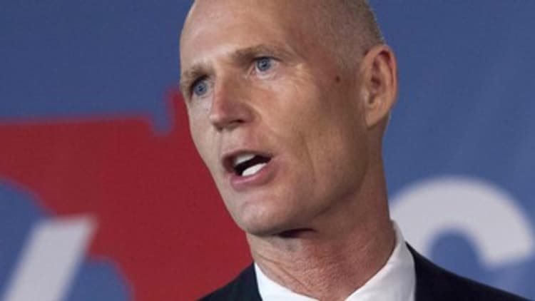Gov. Scott: Election is clearly about jobs