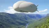 Lockheed Martin's new LMH1 airship to hit the market in late 2018.